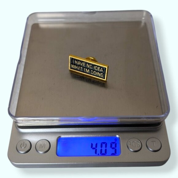 (5/$20) No Idea What I'm Doing Enamel Pin - Picture 3 of 3